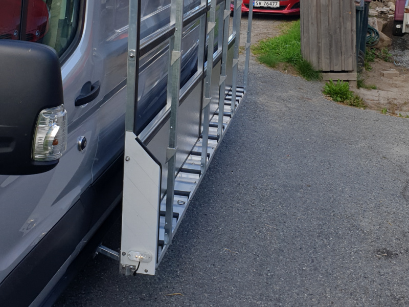 Tekimex-Utvendig glass stativ / XXL / Ford Transit - CarOffice AS
