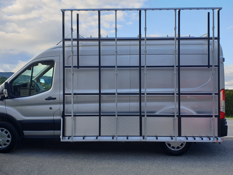 Tekimex-Utvendig glass stativ / XXL / Ford Transit - CarOffice AS